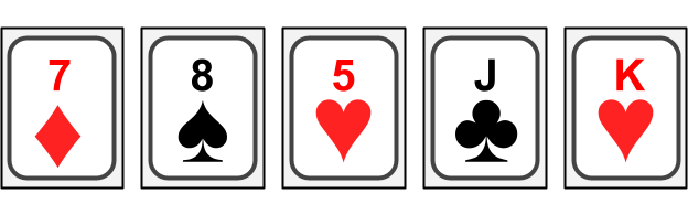 Probability of High Card Hand

