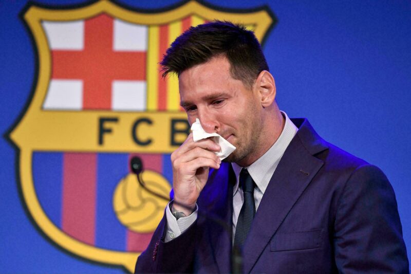 Messi Leaves Barcelona After 17 Years (2004–2021)