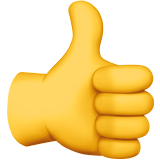 thumbs up emoji