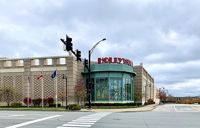 Streetview of the Bangor Maine Hollywood Casino
