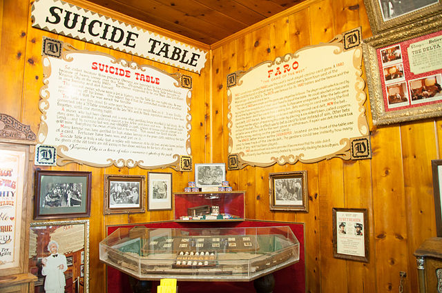 The Suicide Table with Memorabilia and Notes 