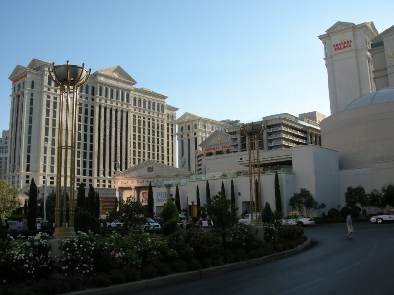 Outside View of the Ceasars Palace