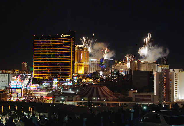 Photo of Las Vegas During New Year’s Eve