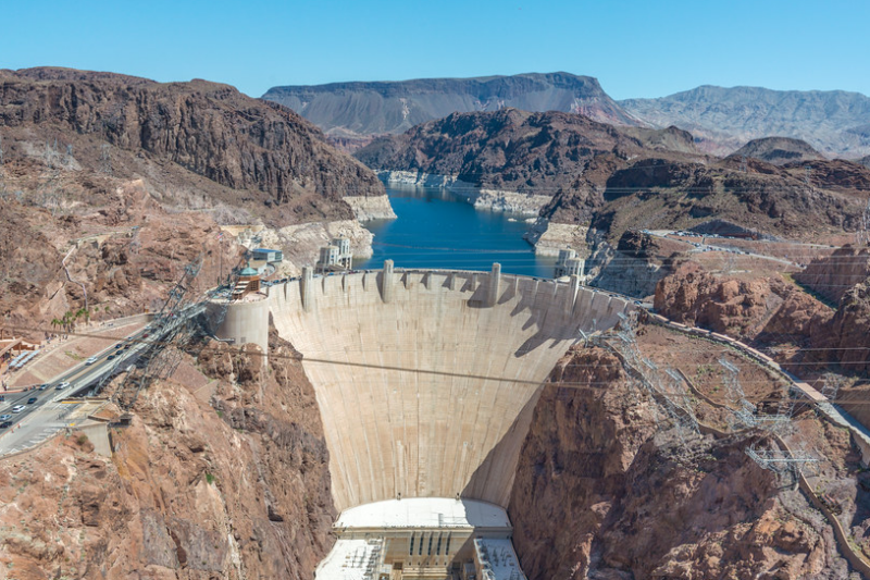 Recent picture of Hoover Dam