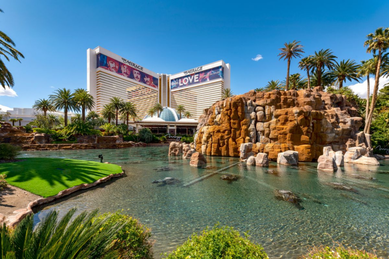 The Mirage Hotel and Casino in Las Vegas