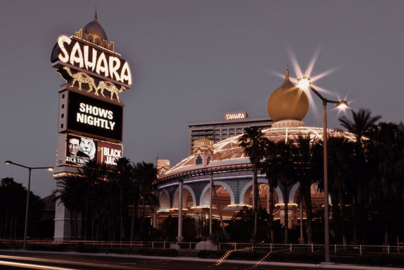 The Sahara Casino of Las Vegas Strip