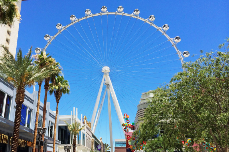 View of the High Roller during the day
