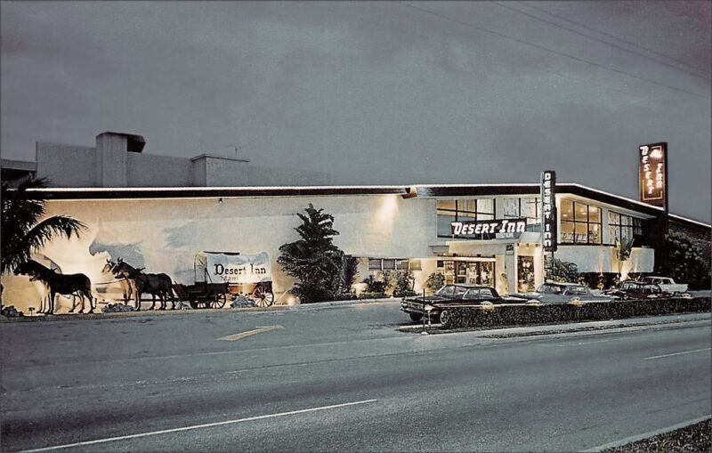 Vintage Picture of Desert Inn