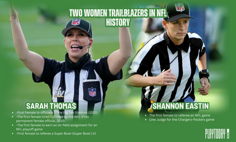 NFL’s First Two Female Referees