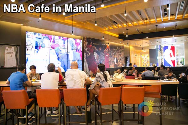 NBA Cafe in Manila, Philippines