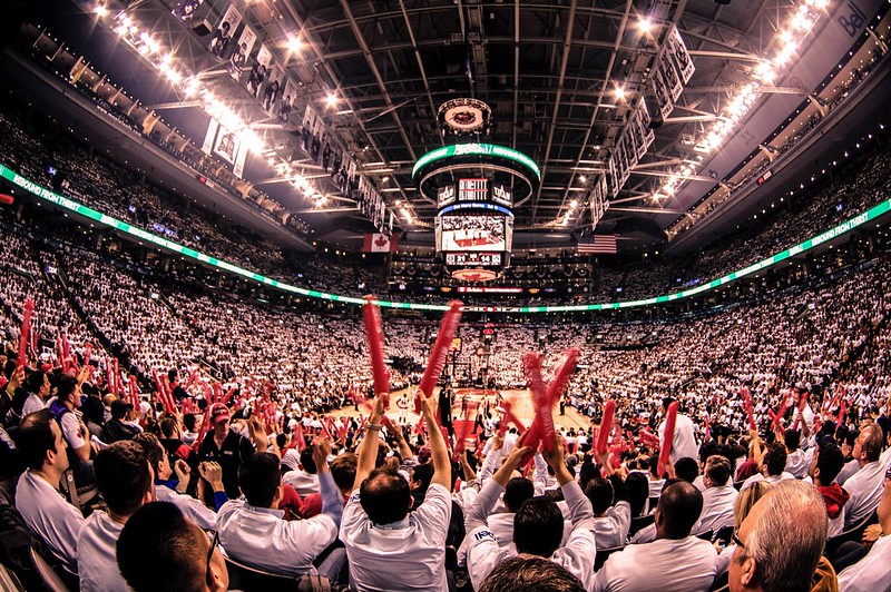 View of NBA Live Attendance in Toronto