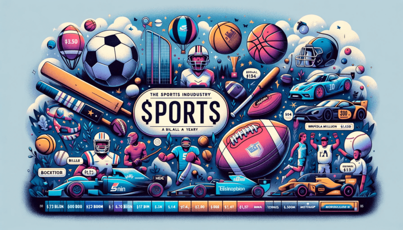 sports industry revenue statistics featured image