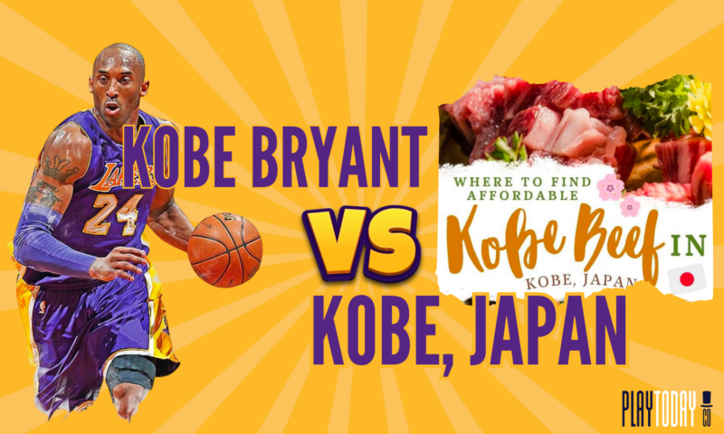 Kobe Bryant once sued the entire city of Kobe, Japan