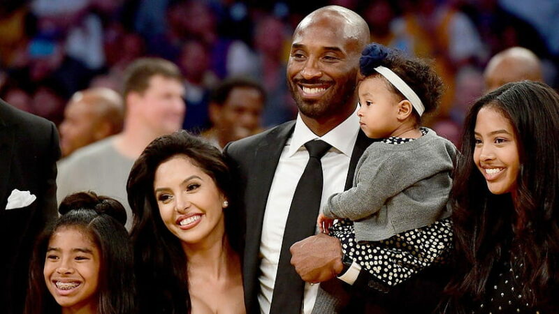 Kobe Bryant’s Family Posing For A Picture