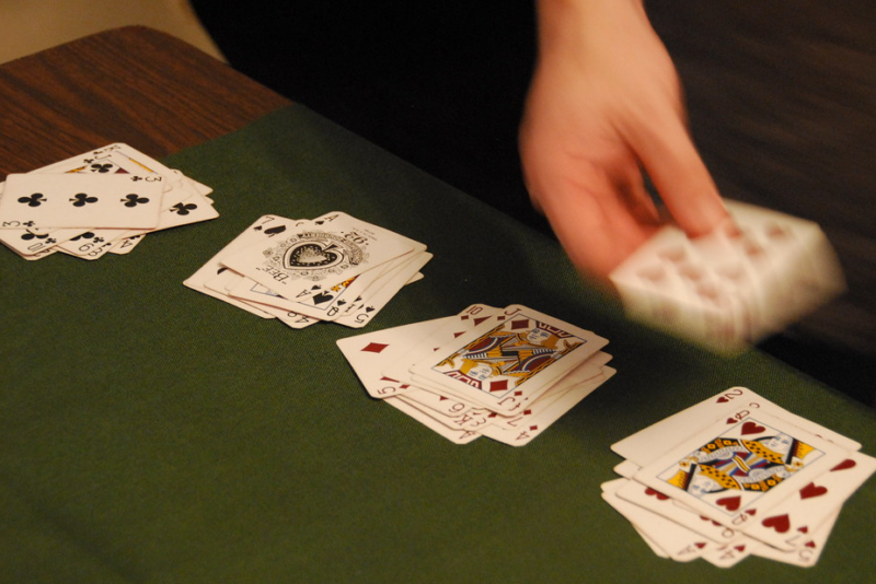 Counting Cards in a casino game