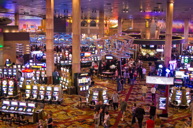 The Casino Inside of New York-New York