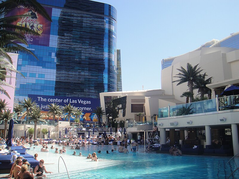 The Pool Deck at the Cosmopolitan
