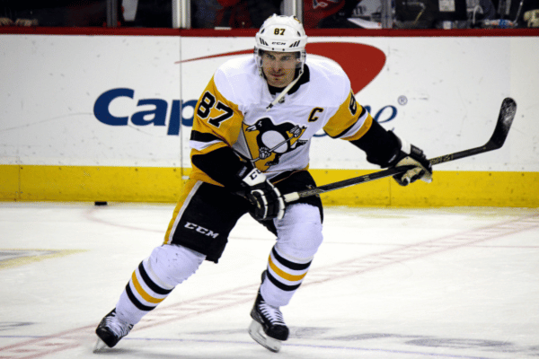 Photo of Sidney Crosby during a hockey match