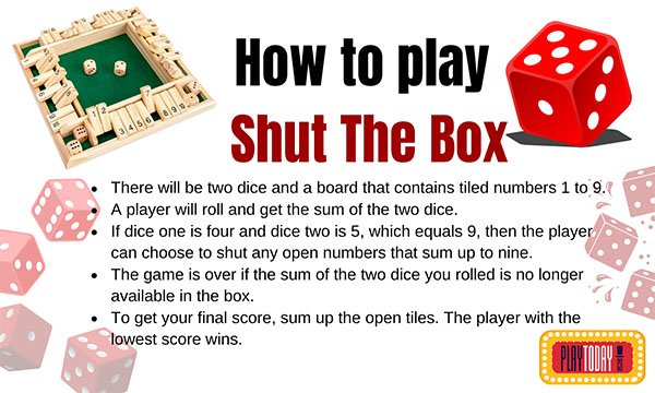 Shut The Box Game Mechanics
