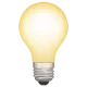 bulb emoji