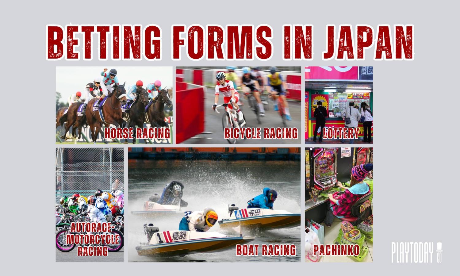 List of Betting Forms in Japan 