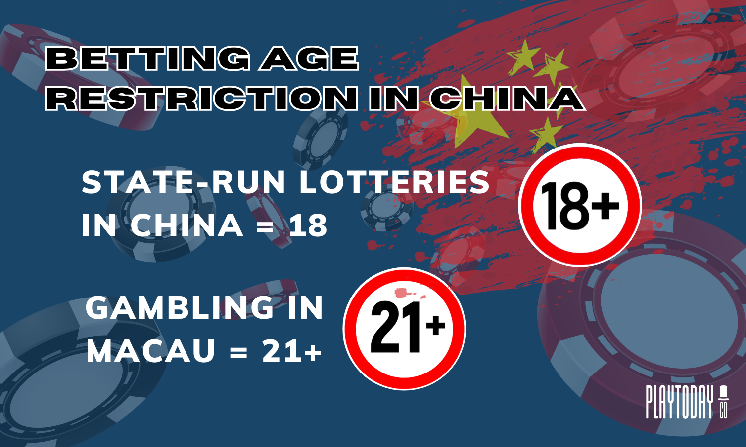 Betting age restrictions in China