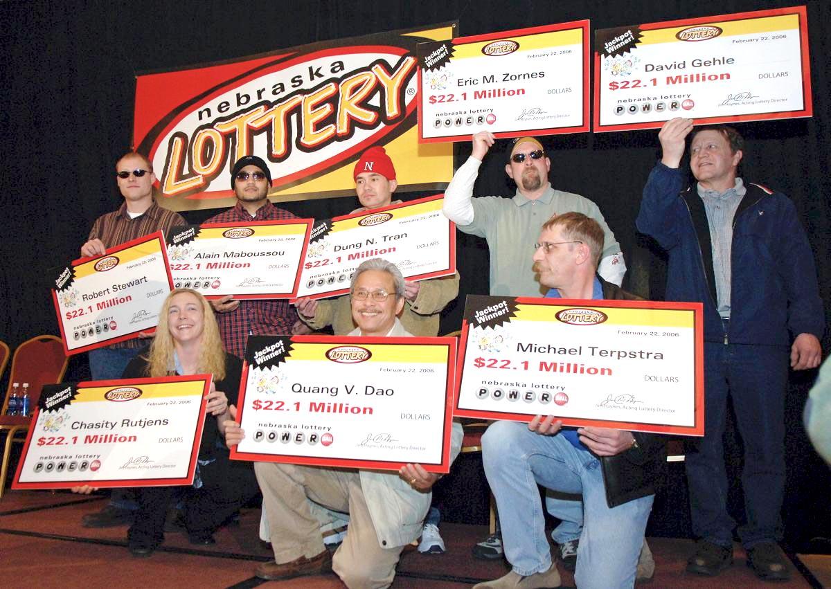 Lottery Winners in Nebraska, USA