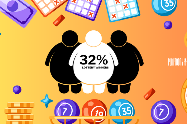 32% of Lottery winners are obese