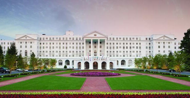 Front View of the Greenbrier Casino