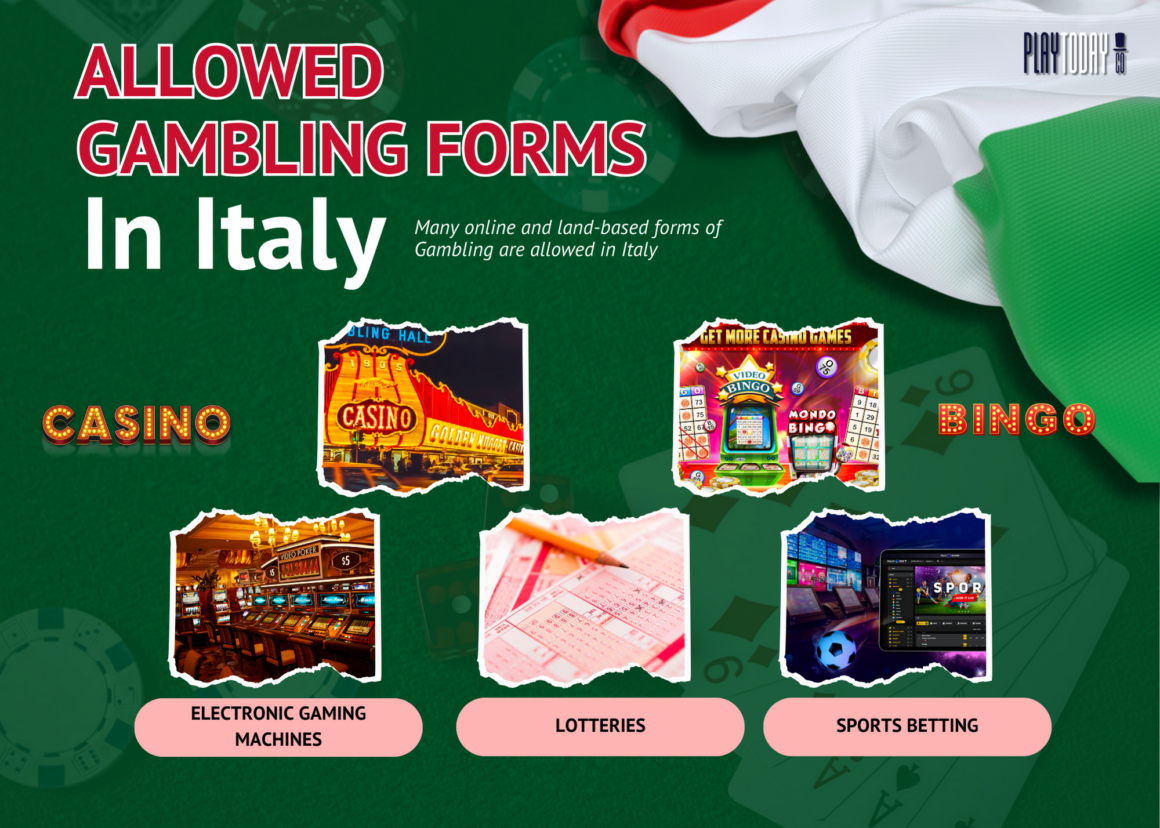 Gambling Forms Available in Italy