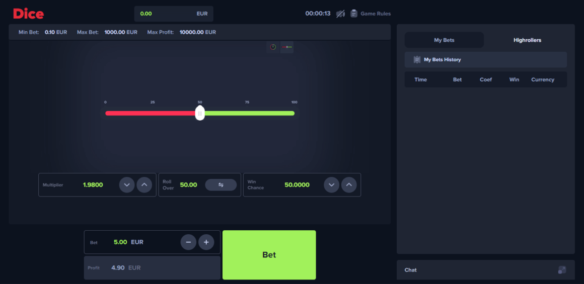 Jackbit Mini Dice Game